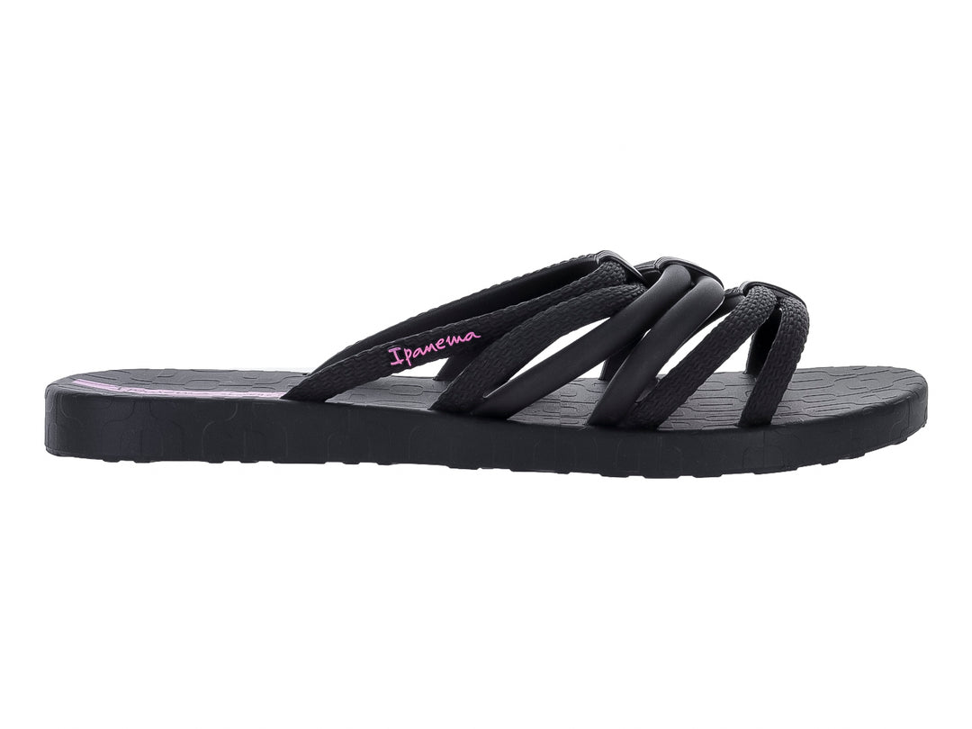 Sandalias Ipanema Negro Lila para Mujer