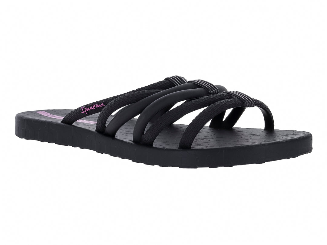 Sandalias Ipanema Negro Lila para Mujer