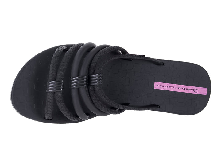 Sandalias Ipanema Negro Lila para Mujer