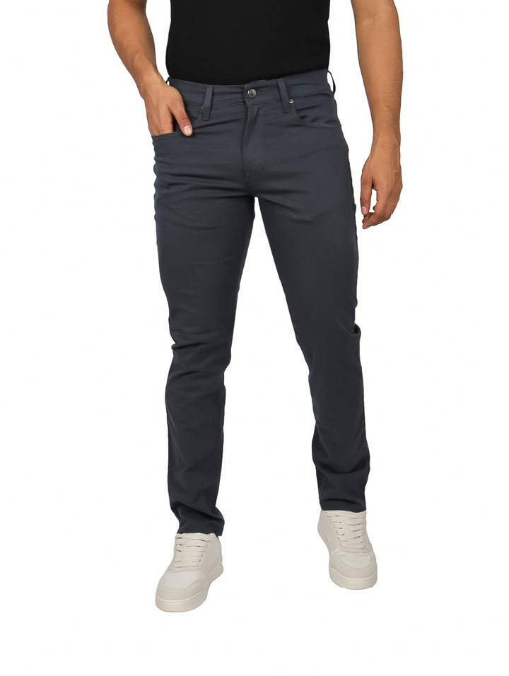 Pantalón OGGI Gabardina Oxford Gris para Hombre