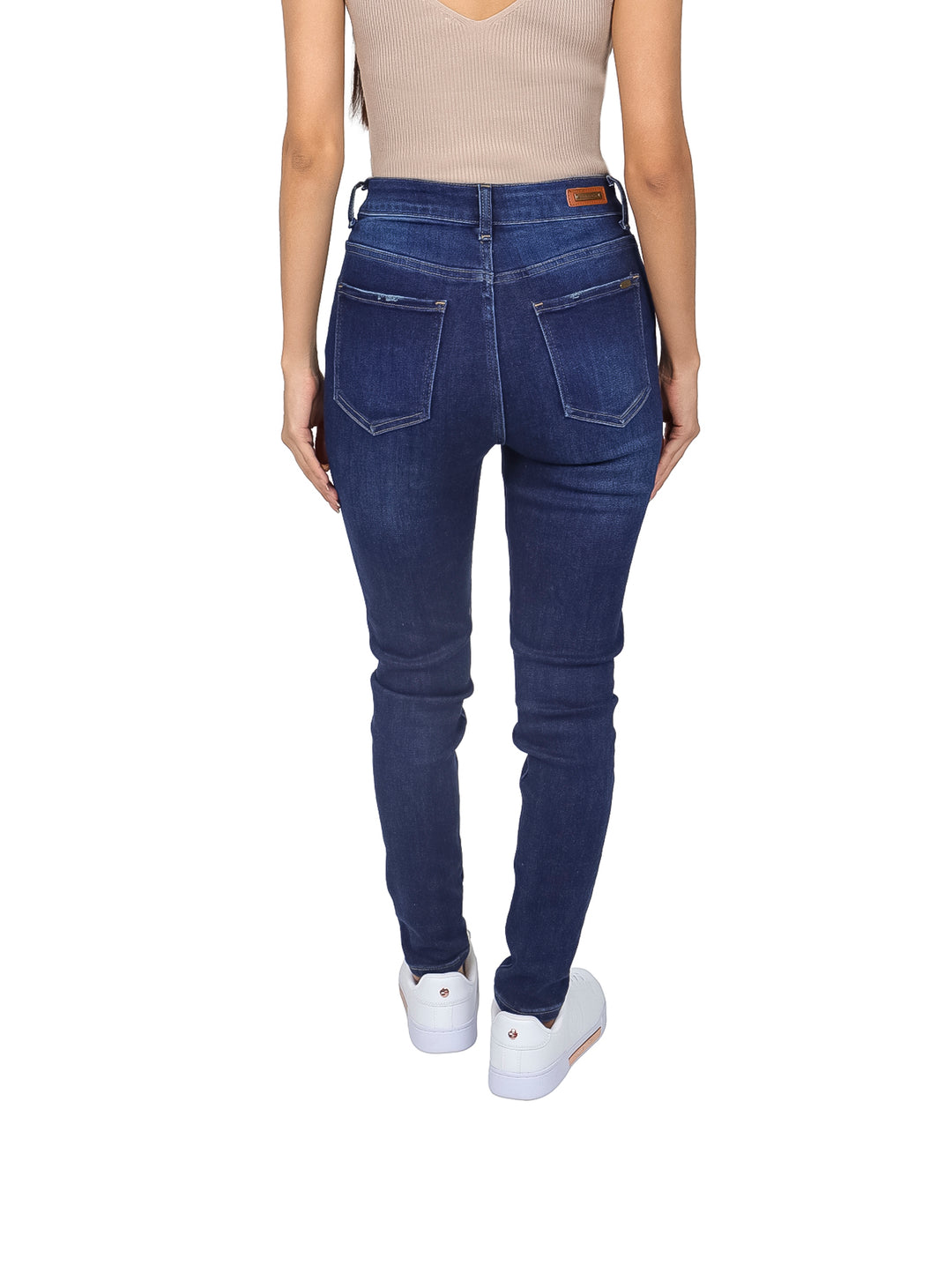 Pantalones Jeans Michelle Ferrar Stone Azul para Mujer