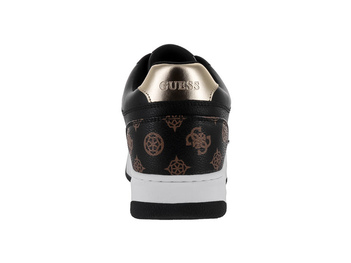 Tenis Guess Marlew Negro y Marrón para Mujer