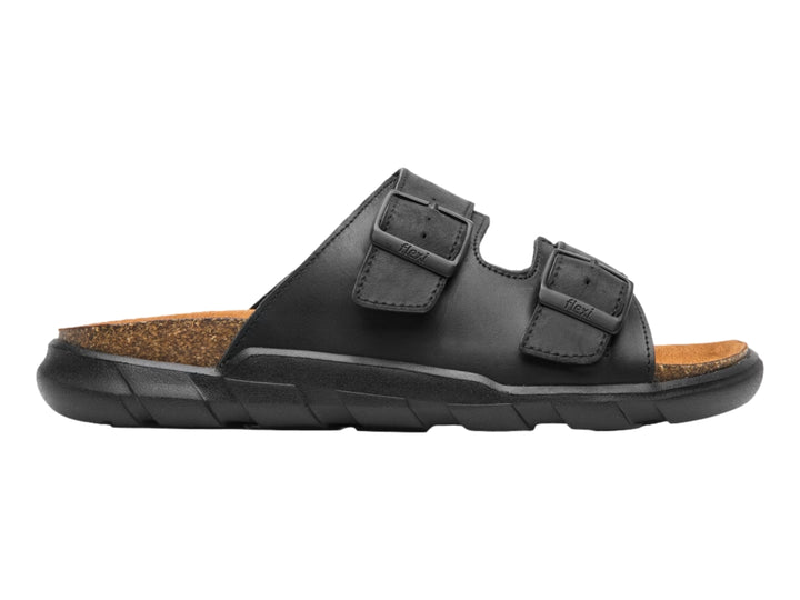 Sandalias Flexi Negro para Hombre