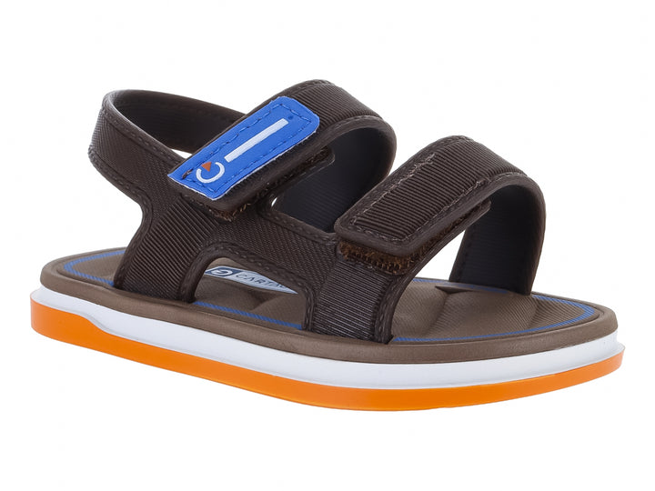 Sandalias Cartago Blanco Marrón para Niño