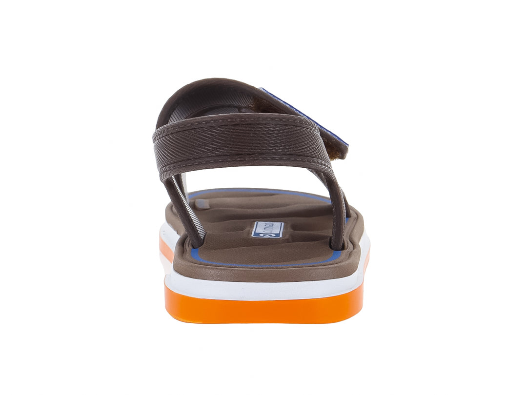 Sandalias Cartago Blanco Marrón para Niño