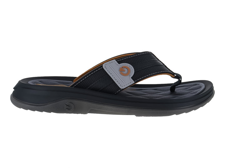 Sandalias Cartago Santorini VII Gris Negro Marrón para Hombre