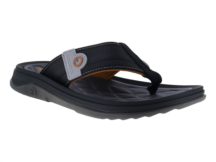 Sandalias Cartago Santorini VII Gris Negro Marrón para Hombre
