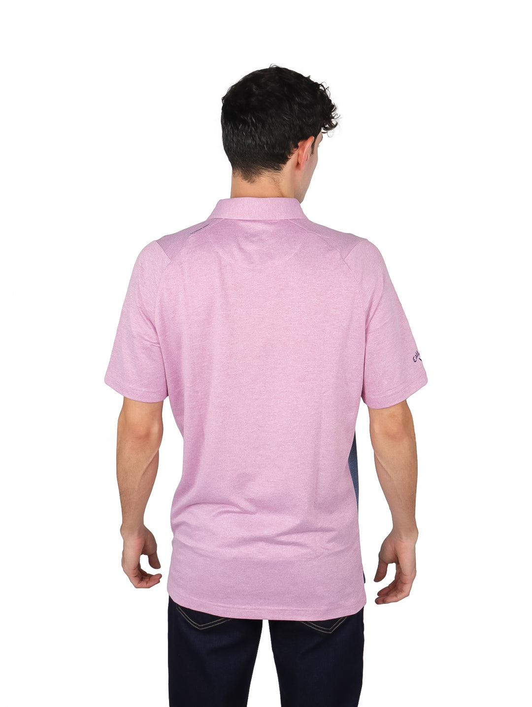 Playera Polo Golf Callaway Pink Sunset para Hombre