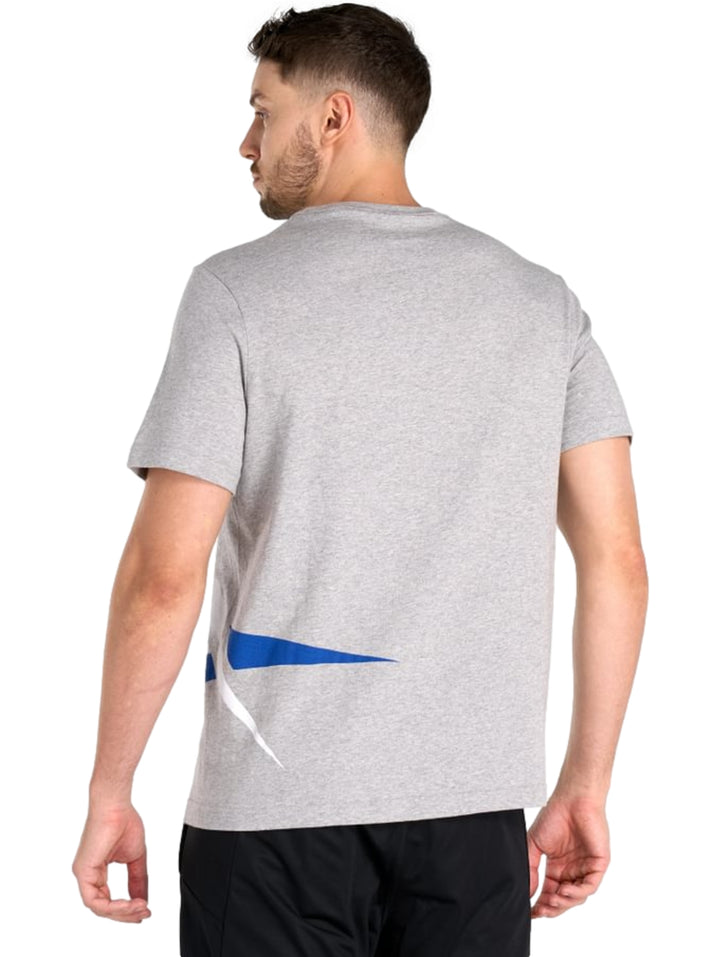 Playera Reebok RI Cross Check Gris para Hombre