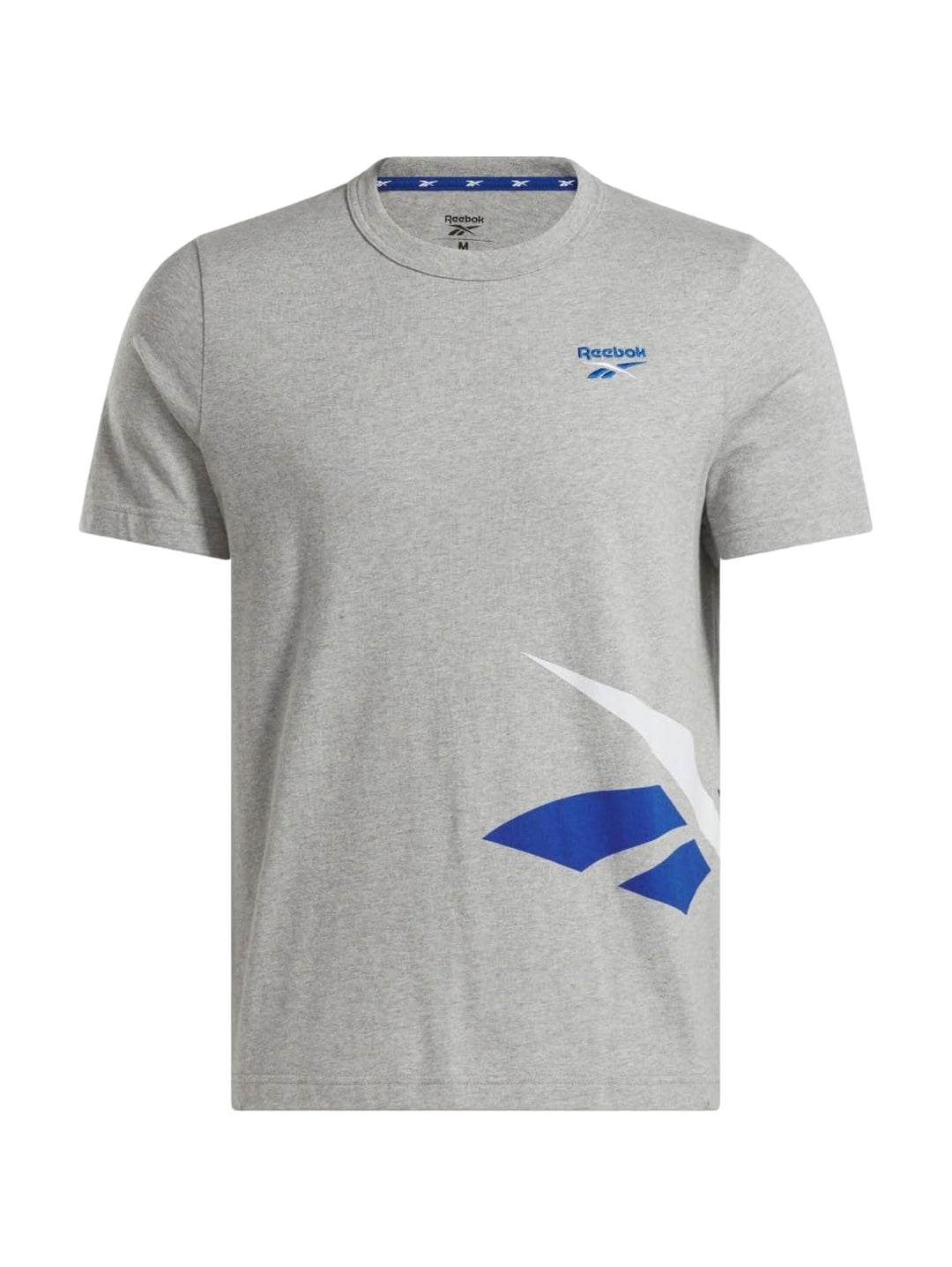 Playera Reebok RI Cross Check Gris para Hombre