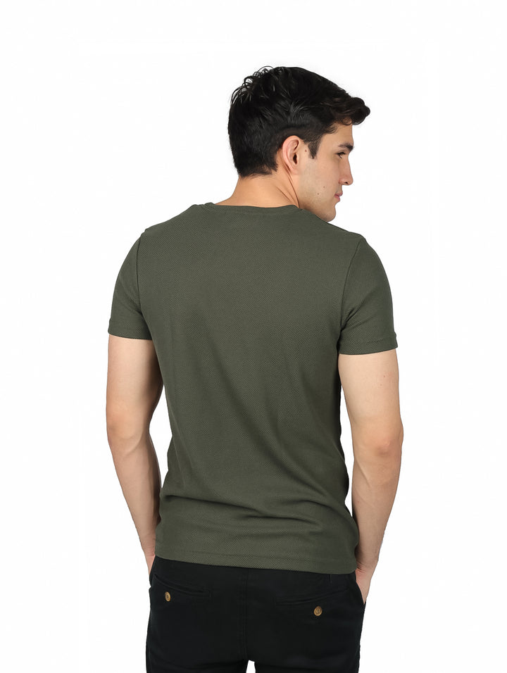Playera Bobois Collections Color Militar para Hombre
