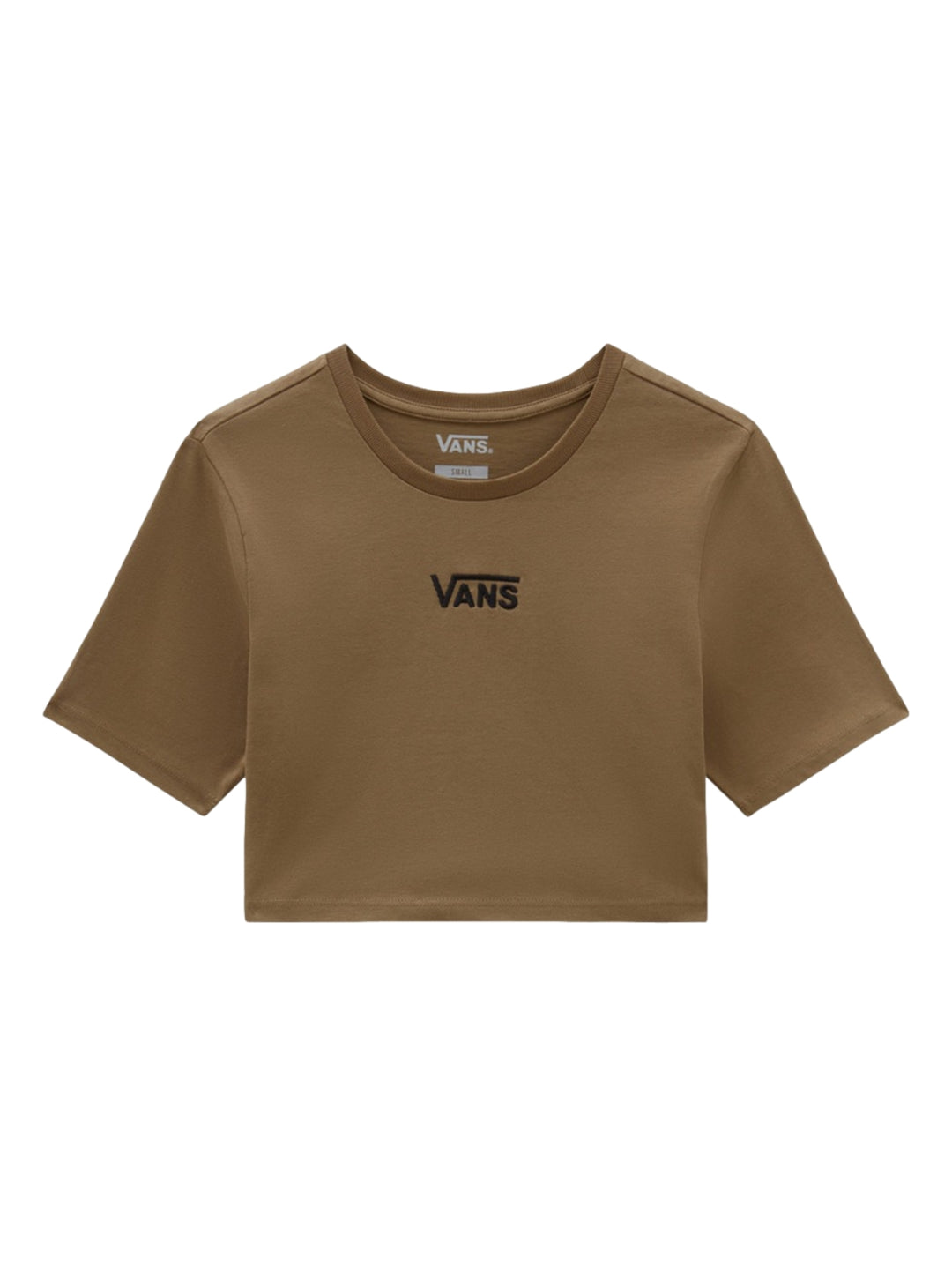 Playera Vans Retro V Crew Crop II Auburn para Mujer