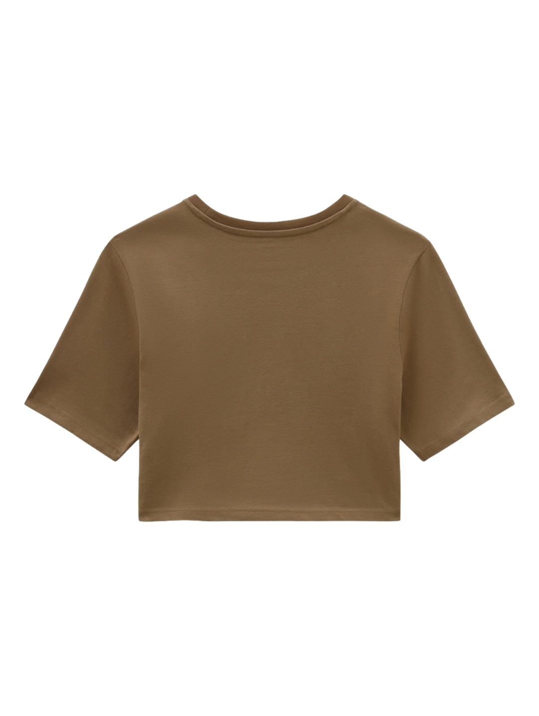 Playera Vans Retro V Crew Crop II Auburn para Mujer
