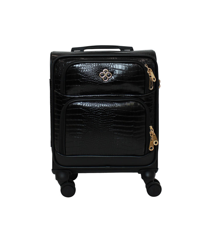 Maleta Jaime Ibiza Croco Negro Unisex