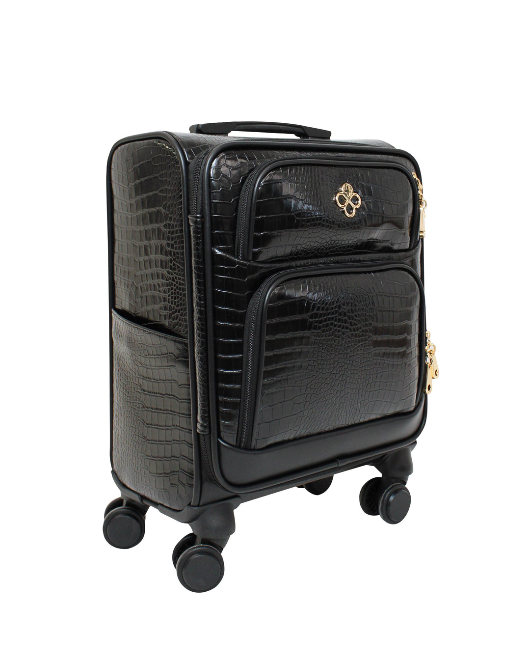 Maleta Jaime Ibiza Croco Negro Unisex