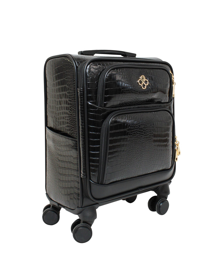 Maleta Jaime Ibiza Croco Negro Unisex