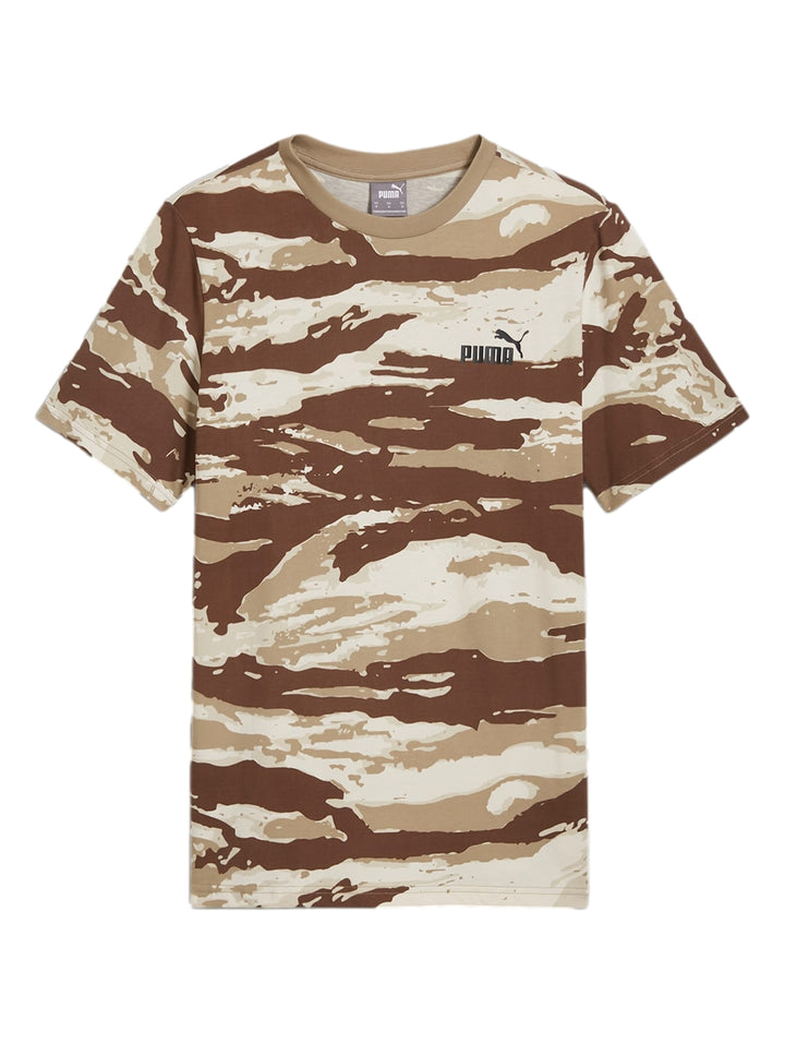 Playera PUMA Ess Camo AOP Color Oak Branch para Hombre