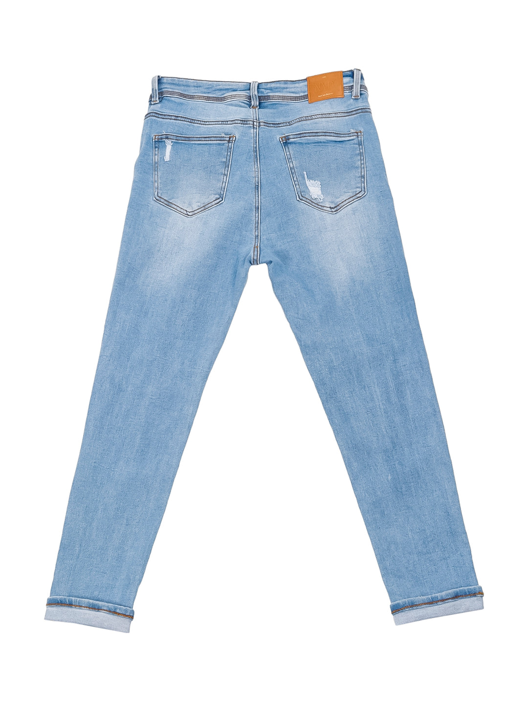 Jeans Skinny NYD JEANS Azul Claro para Mujer