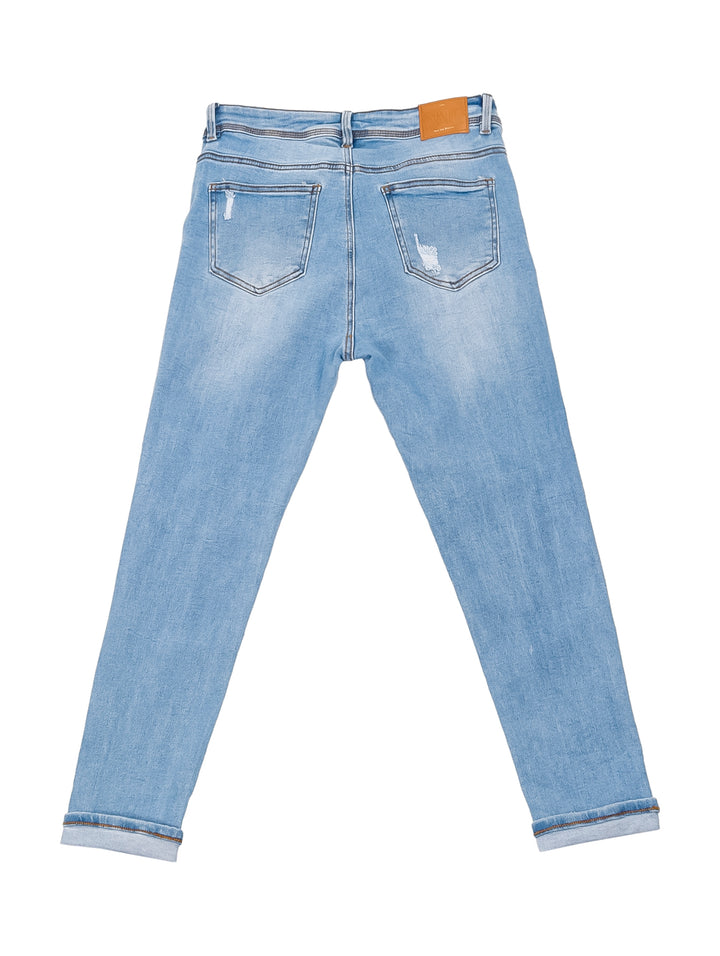 Jeans Skinny NYD JEANS Azul Claro para Mujer
