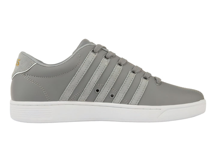 Tenis K-Swiss Court Pro II Gris y Blanco para Hombre