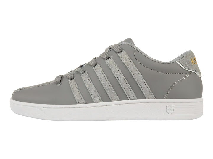 Tenis K-Swiss Court Pro II Gris y Blanco para Hombre