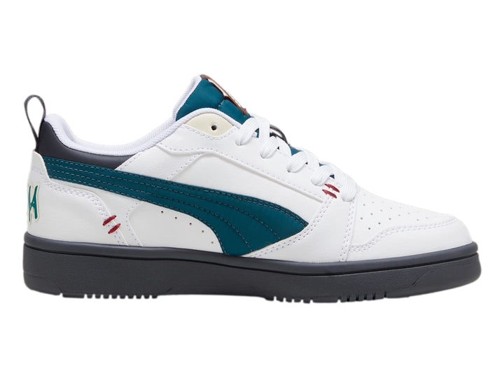 Tenis PUMA Rebound V6 Lo Mid 90s Blanco para Nino