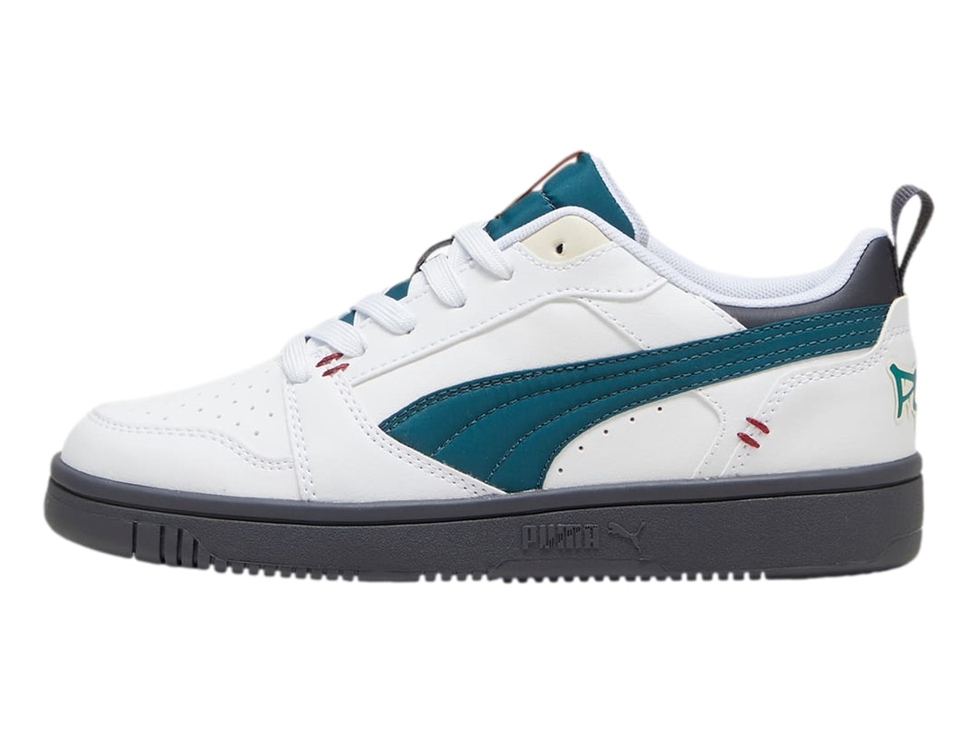 Tenis PUMA Rebound V6 Lo Mid 90s Blanco para Nino