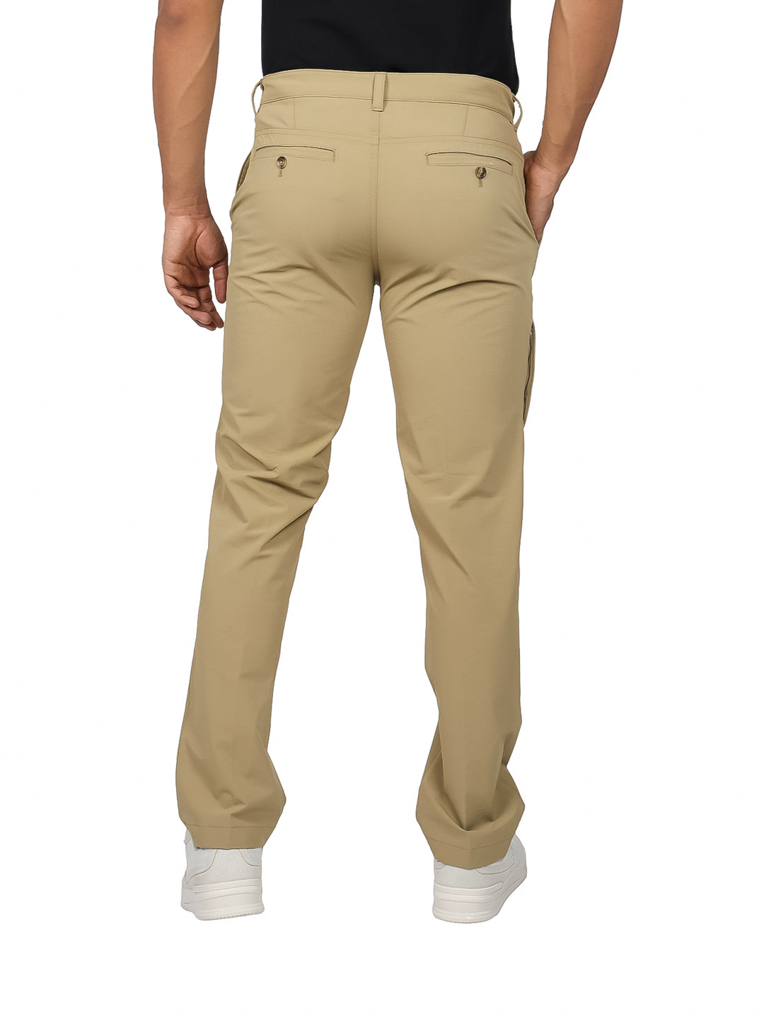 Pantalón Chino Slim Holstone Color Arena para Hombre