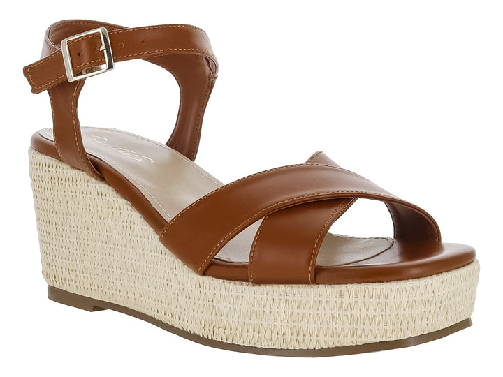 Sandalias Senties Color Tan para Mujer
