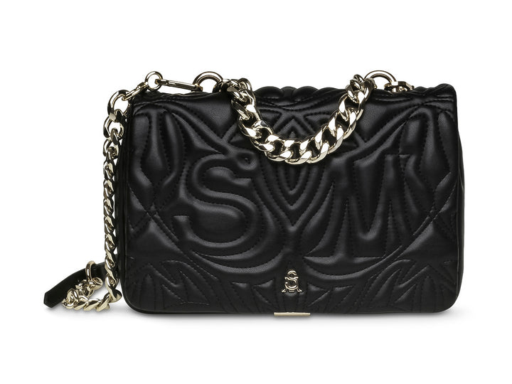 Bolso Steve Madden Negro con Dorado para Mujer