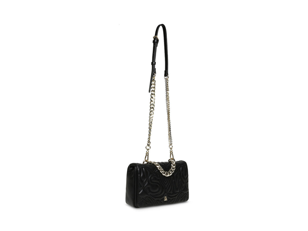 Bolso Steve Madden Negro con Dorado para Mujer