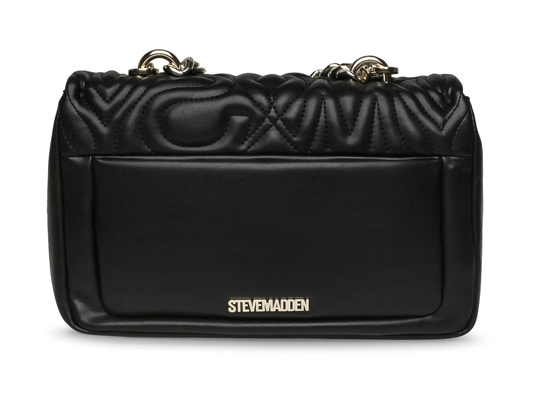Bolso Steve Madden Negro con Dorado para Mujer