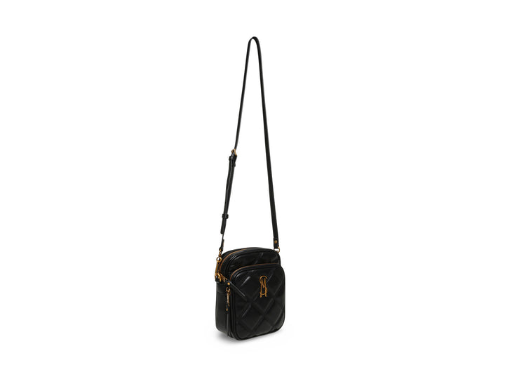 Bolsa Crossbody Steve Madden Berza Negro y Dorado para Mujer