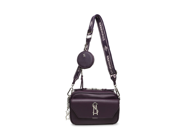 Bolso de Hombro Steve Madden Blight Color Ciruela para Mujer