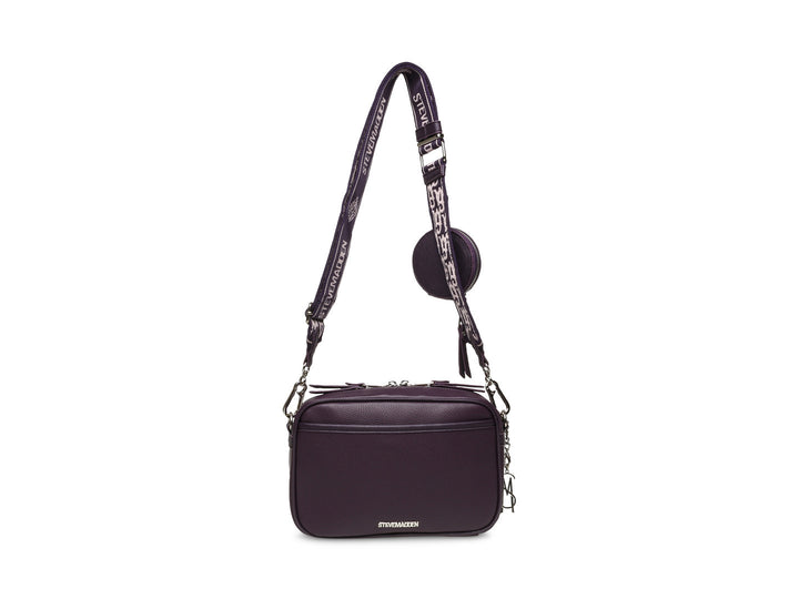 Bolso de Hombro Steve Madden Blight Color Ciruela para Mujer