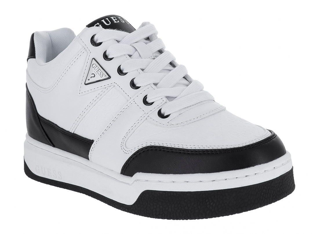 Tenis Guess Blanco y Negro para Mujer