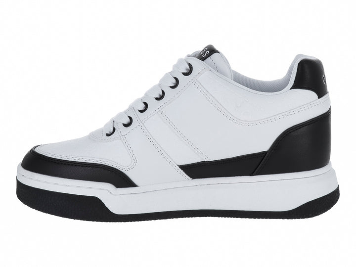 Tenis Guess Blanco y Negro para Mujer