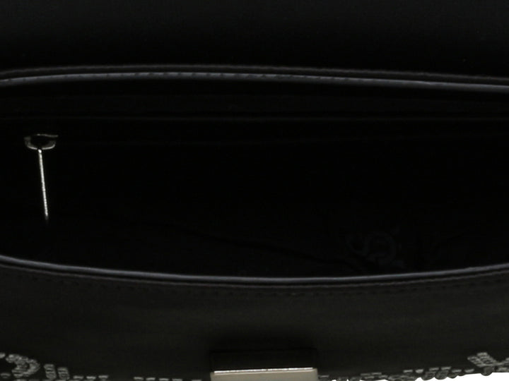 Bolsa de Hombro Steve Madden Bmadde Negro Plata para Mujer