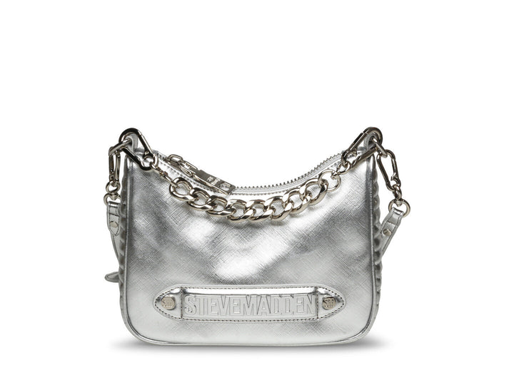 Bolsa Steve Madden Bkhai Plateada para Mujer
