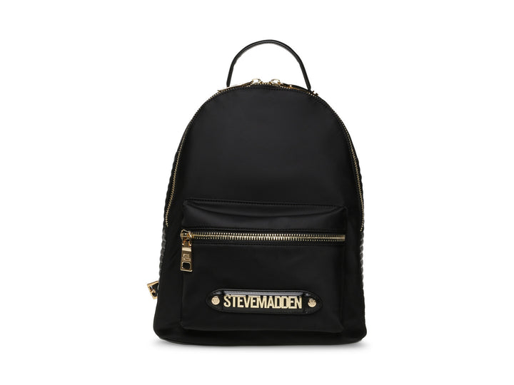 Mochila Steve Madden Barlot Negro Dorado para Mujer