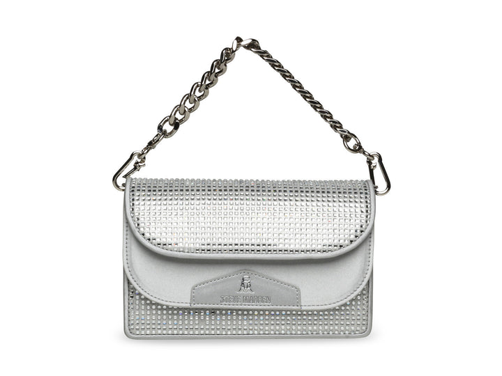 Bolsa Steve Madden Bzeno Silver para Mujer