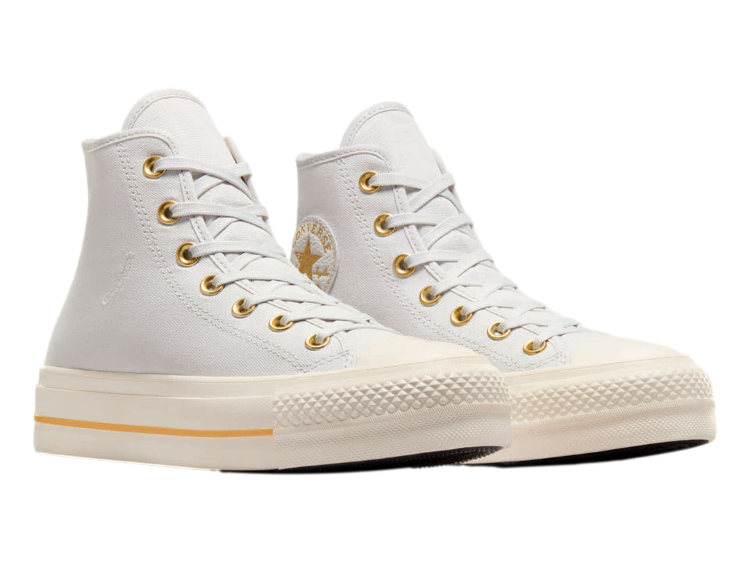Tenis Converse Chuck Taylor All Star Lift Platform Gris para Mujer