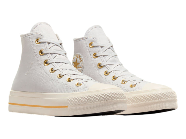 Tenis Converse Chuck Taylor All Star Lift Platform Gris para Mujer