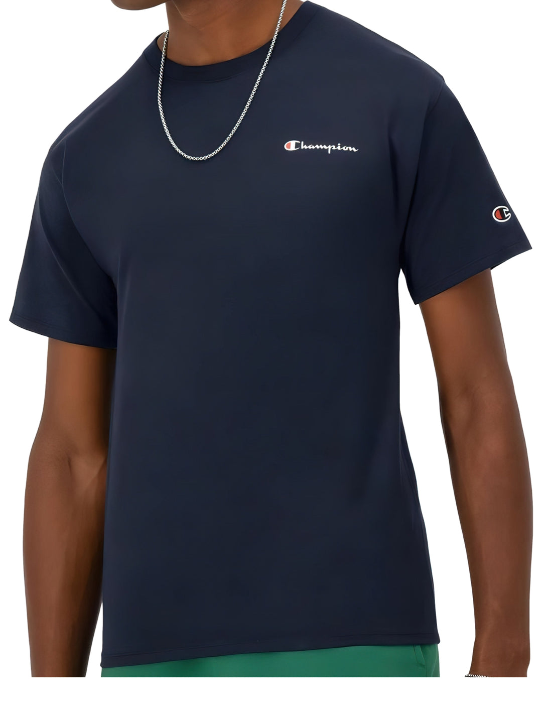 Playera Champion Classic Graphic Navy para Hombre