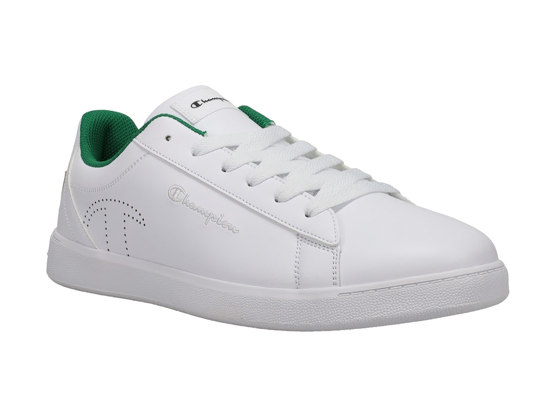 Tenis Champion Pure Blanco con Verde para Hombre