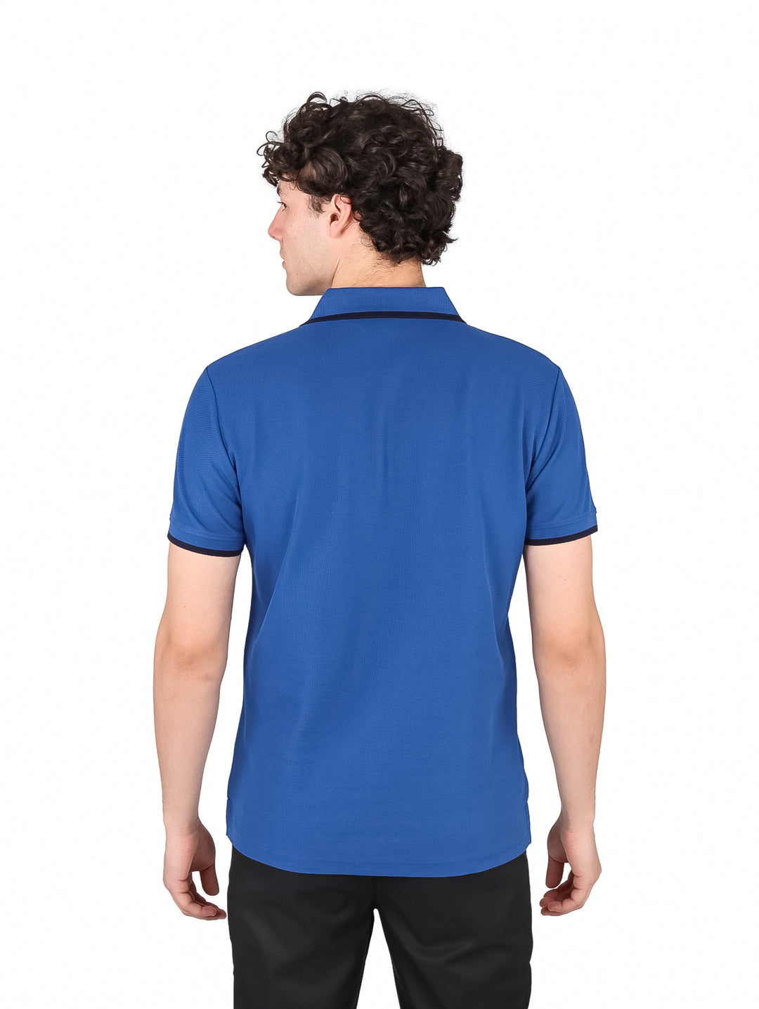 Playera Polo Perry Ellis Azul para Hombre