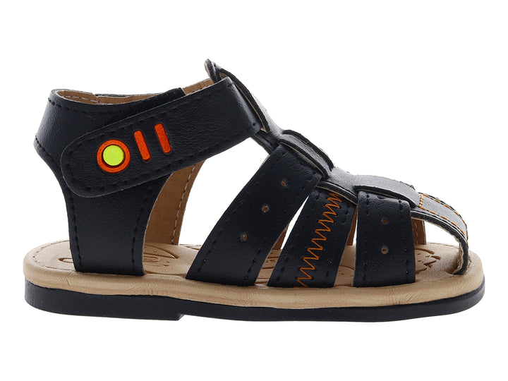Sandalias Biberones Negro para Bebé