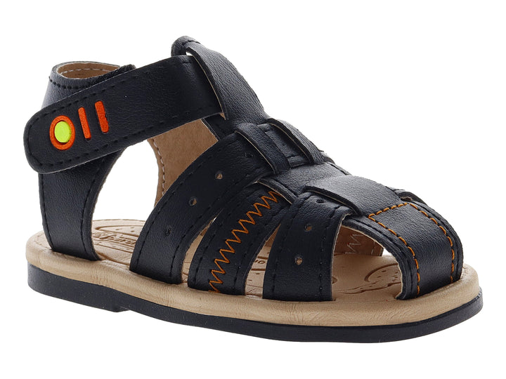 Sandalias Biberones Negro para Bebé