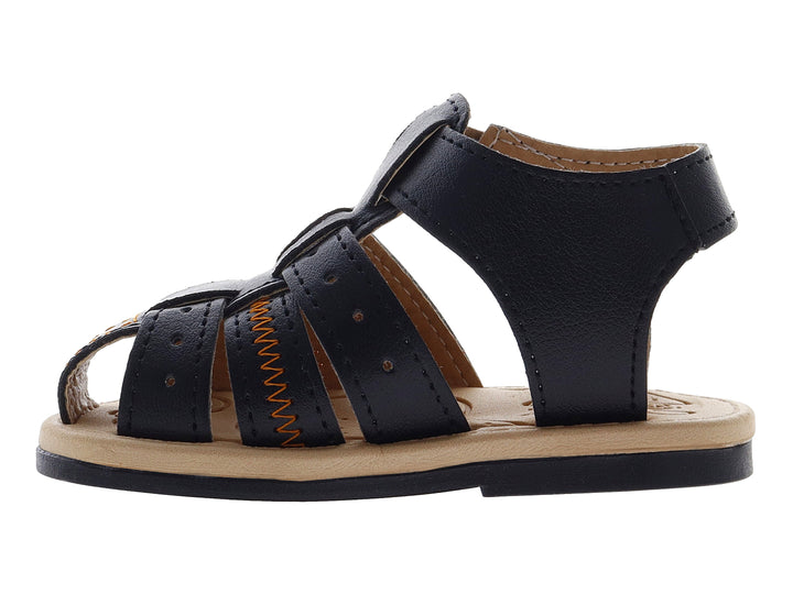 Sandalias Biberones Negro para Bebé