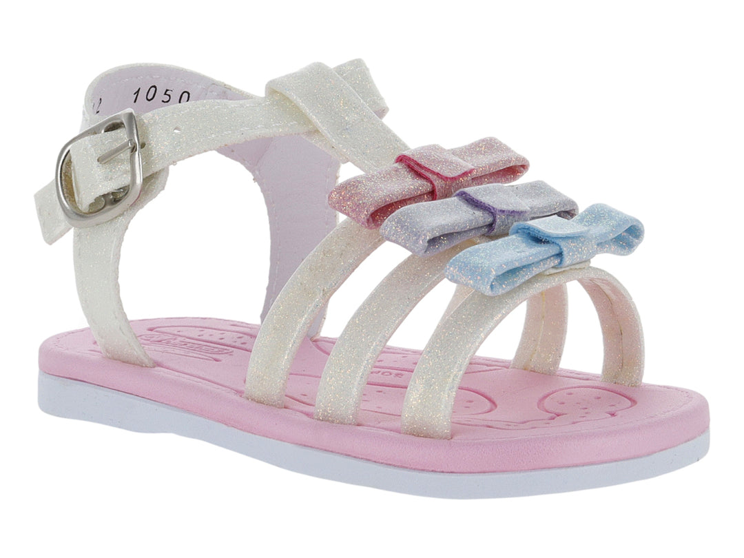 Sandalias Biberones Rosa Multicolor para Bebé